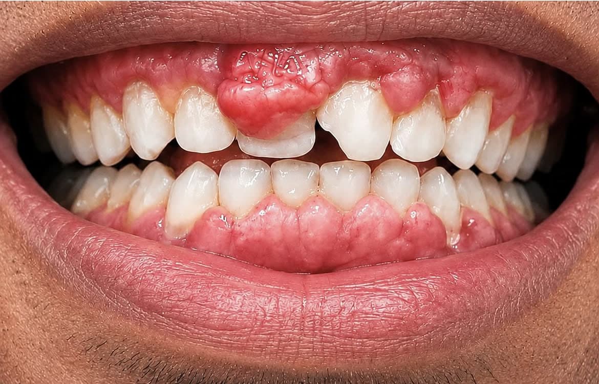 Vues photographiques cliniques d’un sourire, lecture attentive — Vue 2